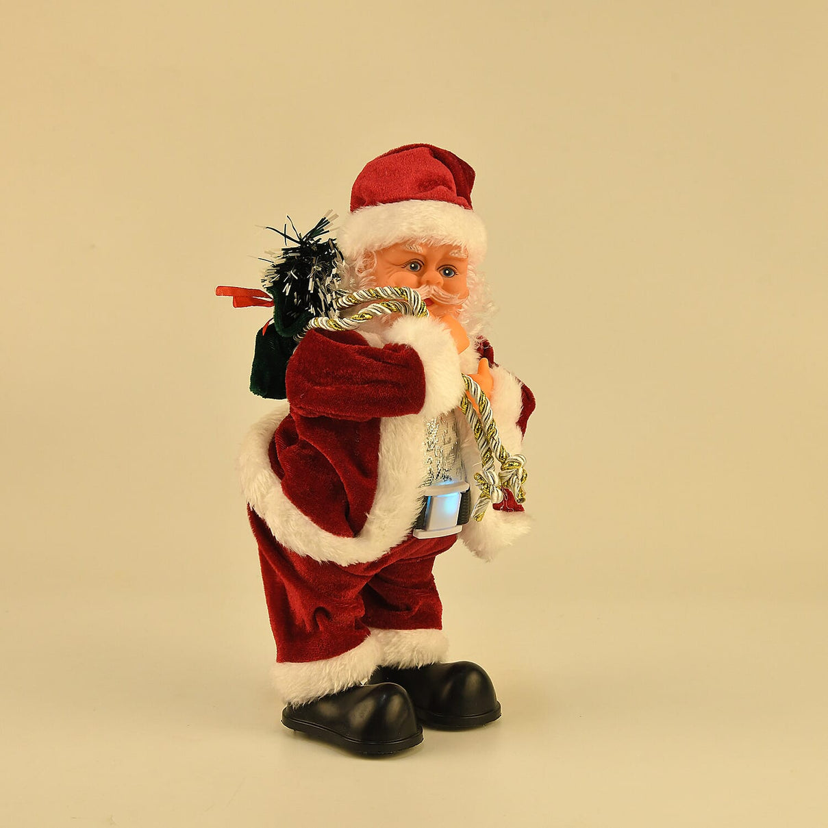 Dancing Santa with moving hips and festive music - Red &amp; White 8217769 2