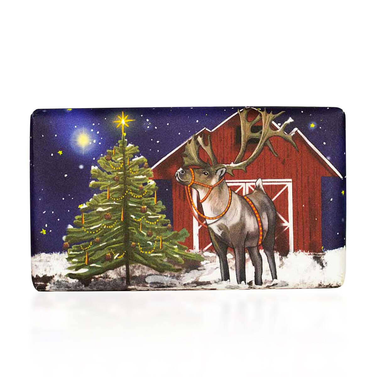 The English Soap Company - Christmas Reindeer (Fir Tree) Festive Soap Bar - 190g 8287977 0