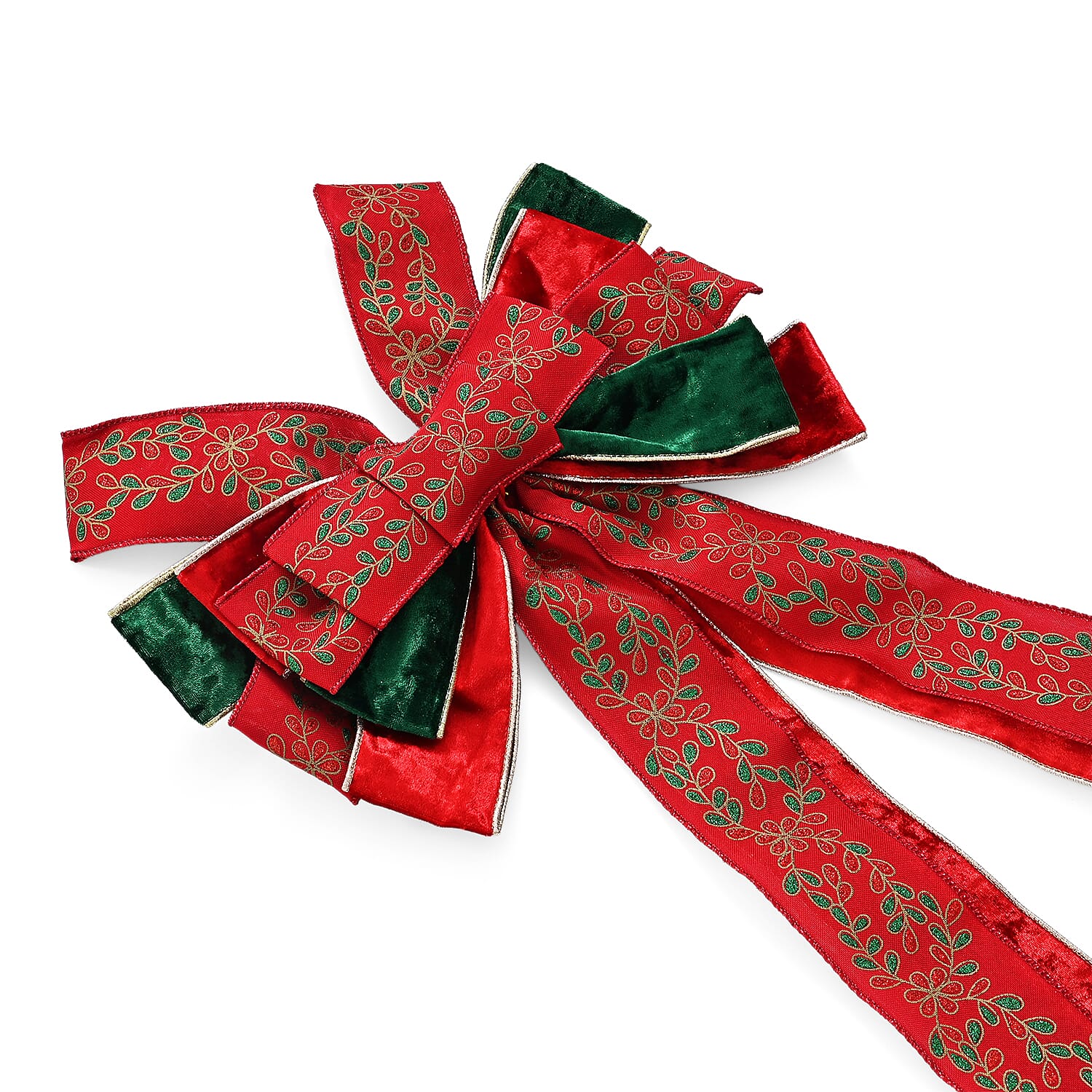 Christmas Ornament (Size - One Size) - Red Green &amp; Gold 8211950 3