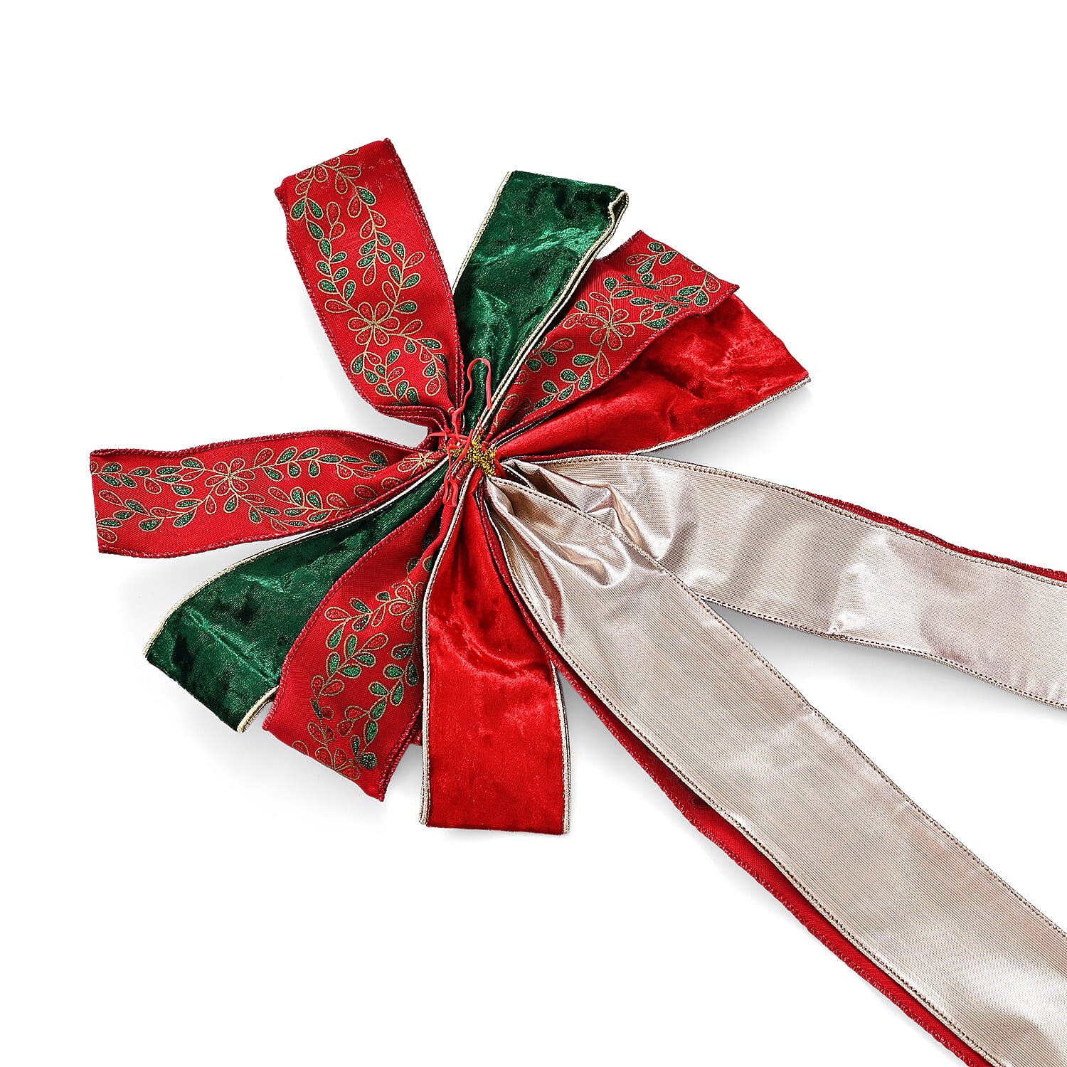 Christmas Ornament (Size - One Size) - Red Green &amp; Gold 8211950 4