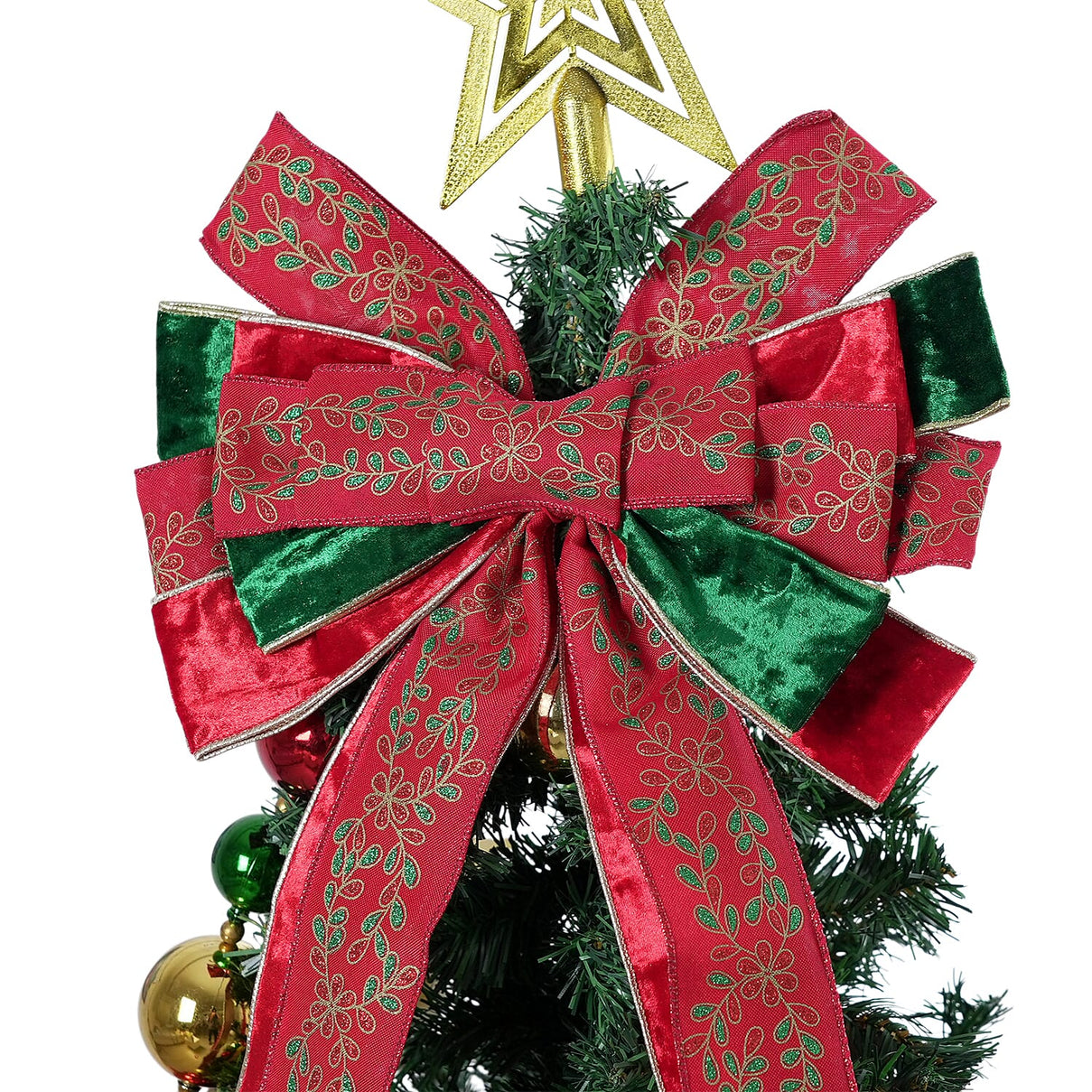 Christmas Ornament (Size - One Size) - Red Green &amp; Gold 8211950 5