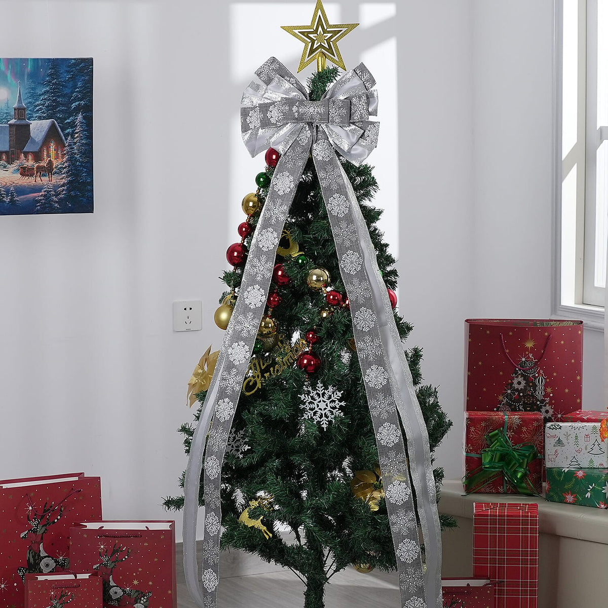 Christmas Ornament (Size - One Size) - Silver &amp; Gold V32603031 2