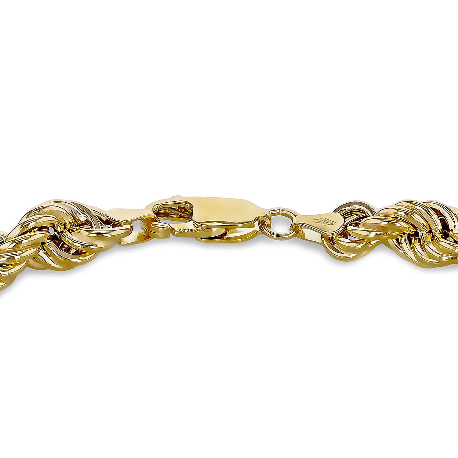 Chunky Figaro Rope Bracelet in 9K Yellow Gold 8 Inch 7567364 2