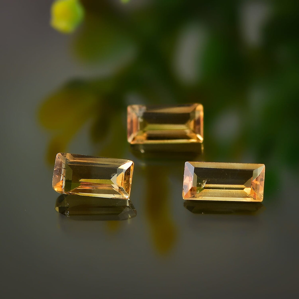 Set of 3 Citrine Loose Gemstones in Baguette Shape 0.9 Ct. 8062232 1