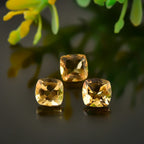Citrine Cushion Shape Gemstone 2.35 Ct.