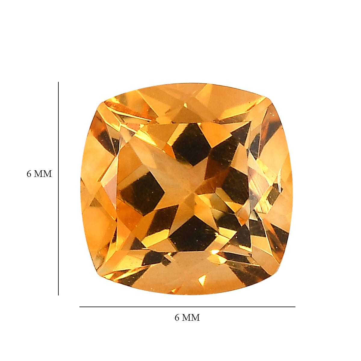 Set of 3 Citrine Loose Gemstones in Cushion Shape 2.35 Ct. 8062236 4