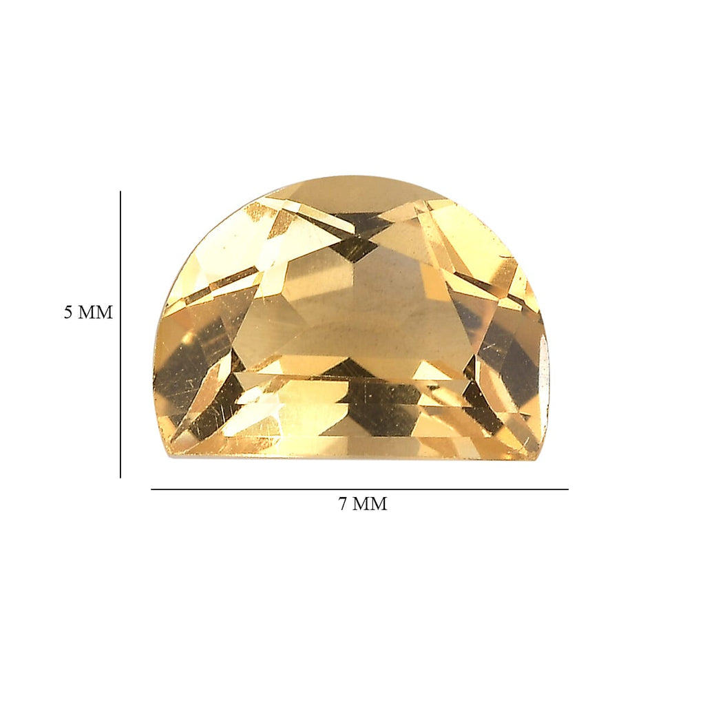 Citrine D Shape Gemstone 2.19 Ct.