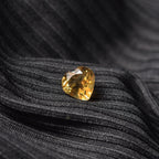 Citrine Heart Shape Gemstone 0.89 Ct