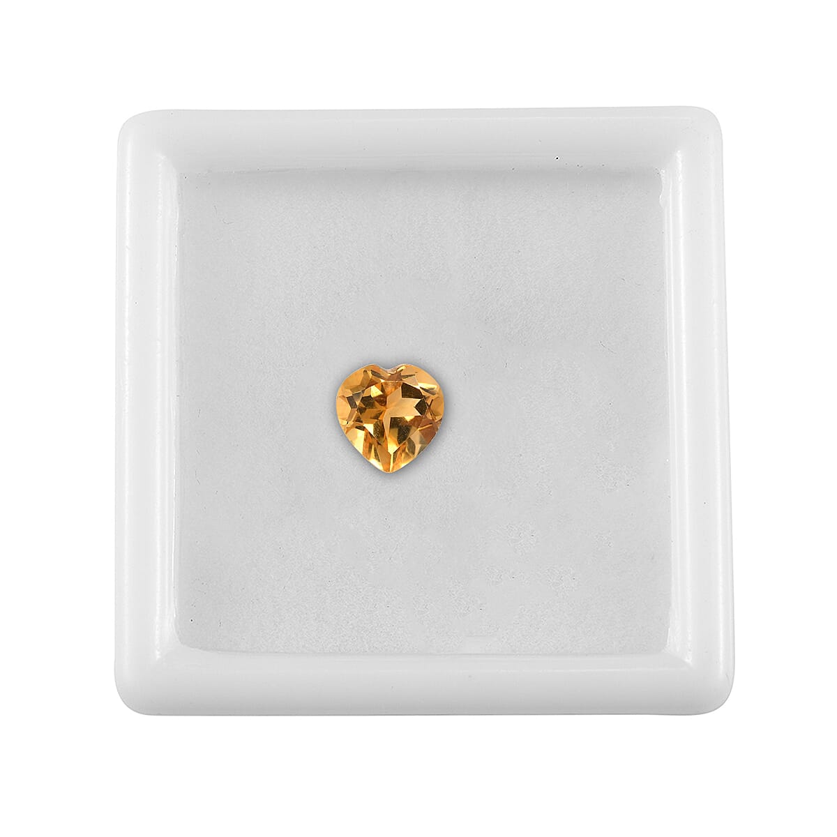 1.04 Ct. Citrine Loose Gemstone in Heart Shape 8062239 3
