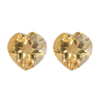 Citrine Heart Shape Gemstones 3.02 Ct