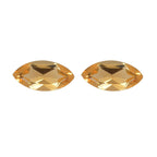 Citrine Marquee Shape Gemstones 1.67 Ct