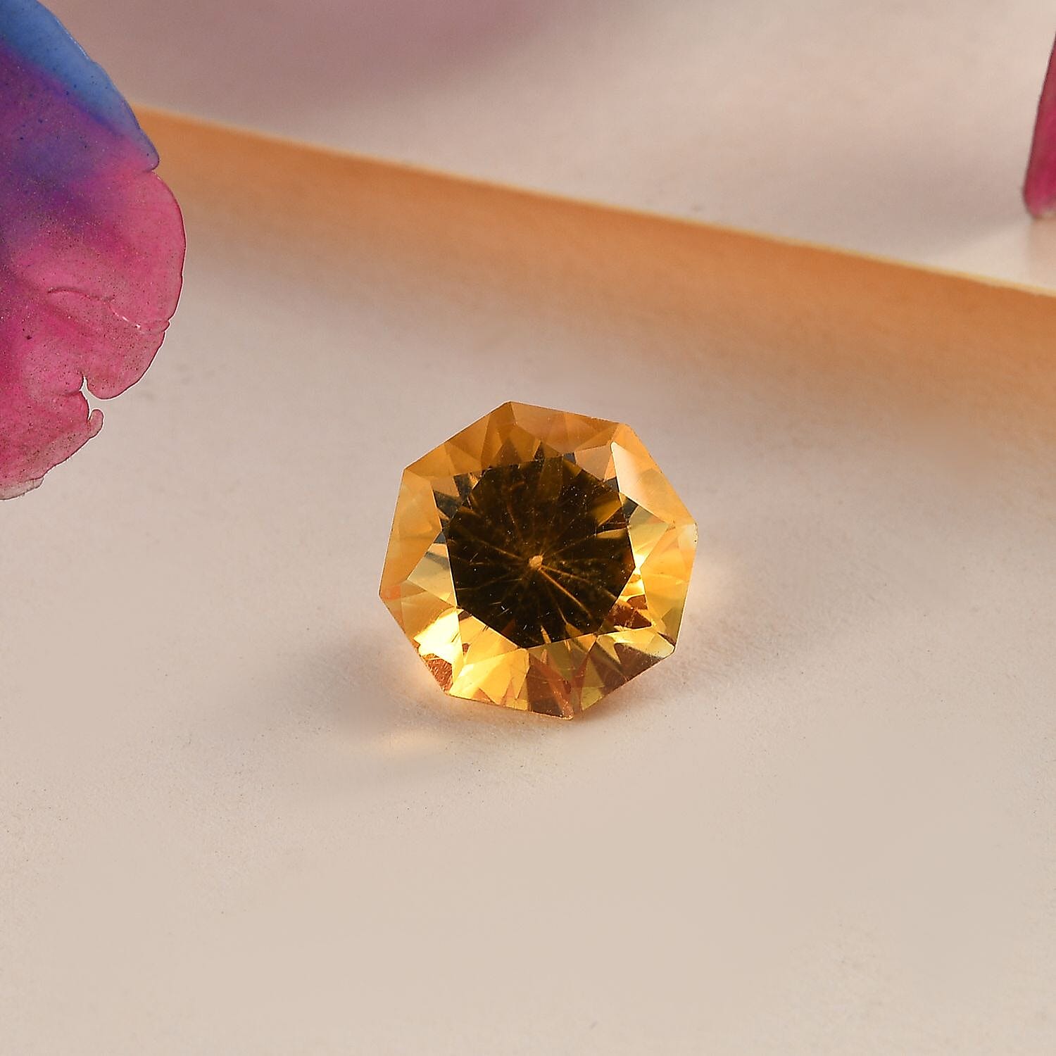 Citrine Loose Gemstone in Octillion Shape (9.0mm) 7751291 2