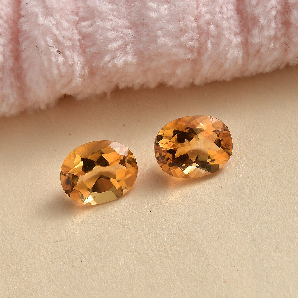 Citrine Oval 10x8 mm