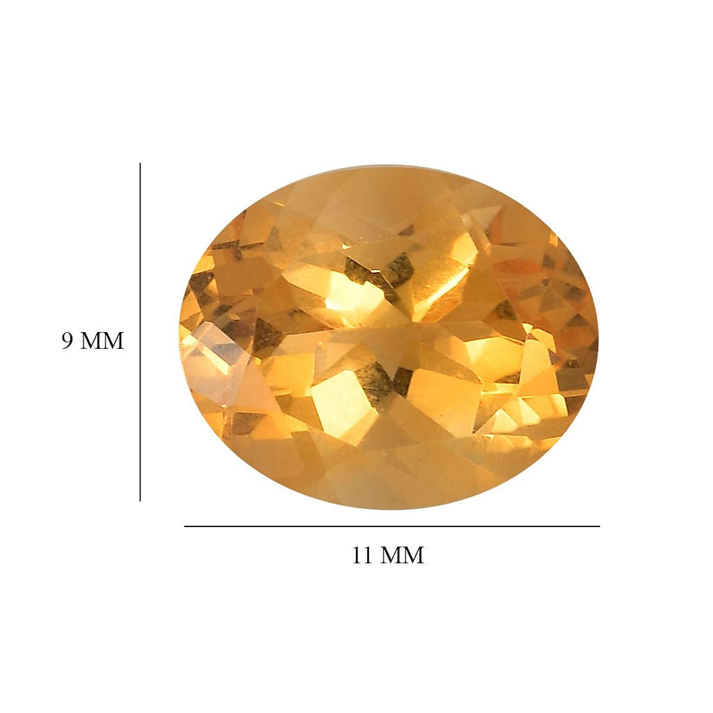Citrine Oval Shape Gemstone 2.70 Ct