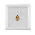 Citrine Pear 8x6 mm
