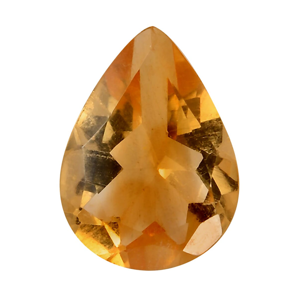 Citrine Pear Shape Gemstone 0.84 Ct.