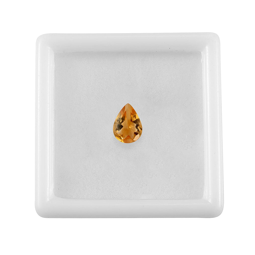 Citrine Pear Shape Gemstone 0.84 Ct.