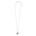 Citrine Pendant (Size 16 - 2 Ext) with Lobster Clasp Sterling Silver 3.55 Ct.