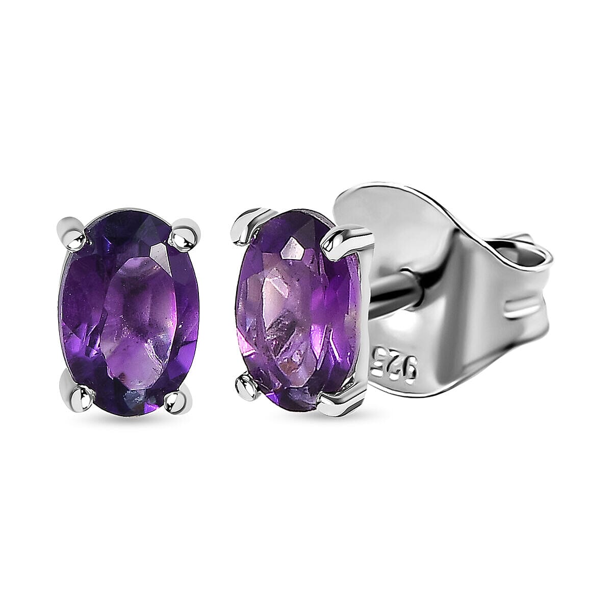 2 Piece Set - Multi Gemstone Cross Pendant with Chain (Size 20) and Stud Earrings in Sterling Silver 3.36 Ct 4400871 7