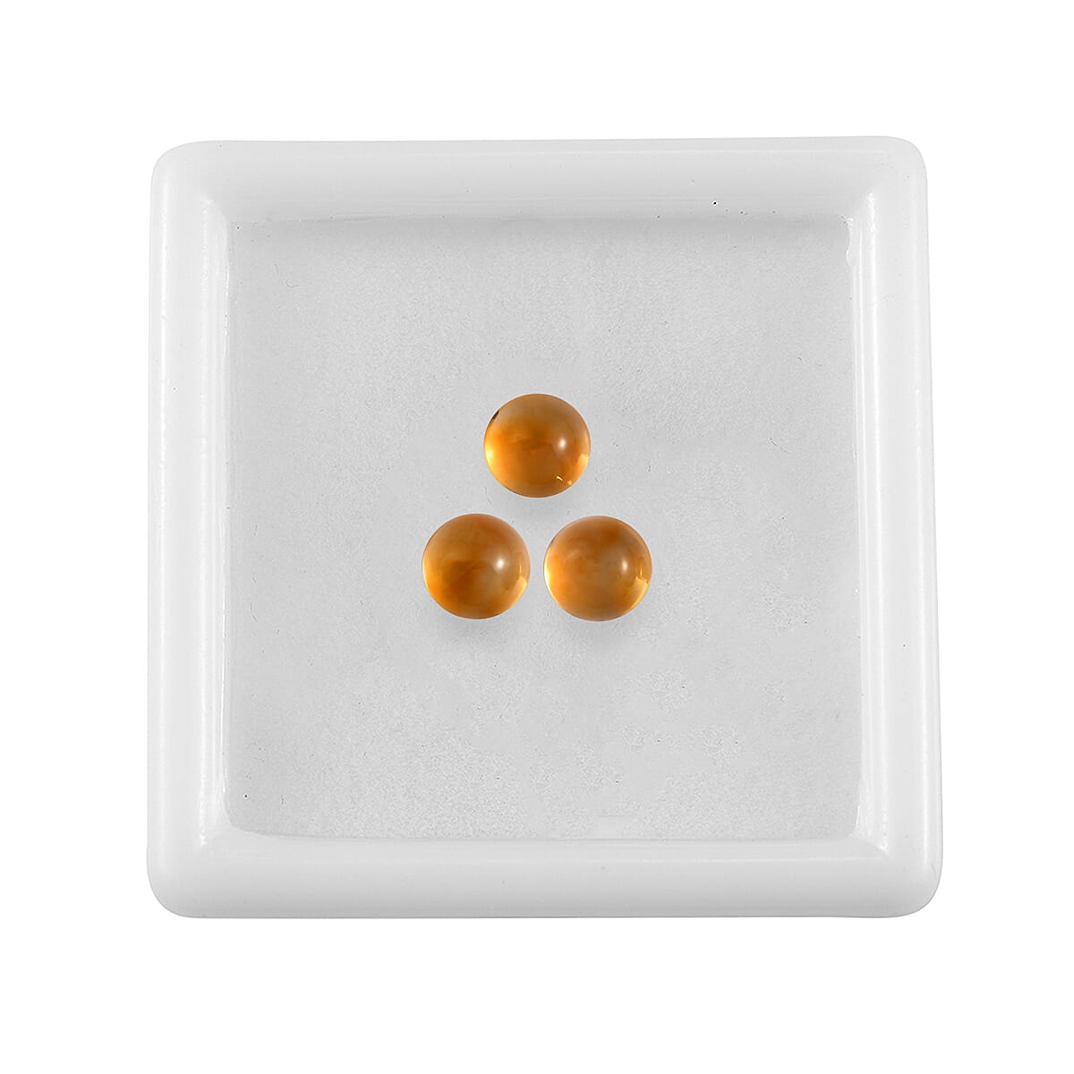 Set of 3 Citrine Loose Gemstones in Round Shape 1.49 Ct. 8062259 4