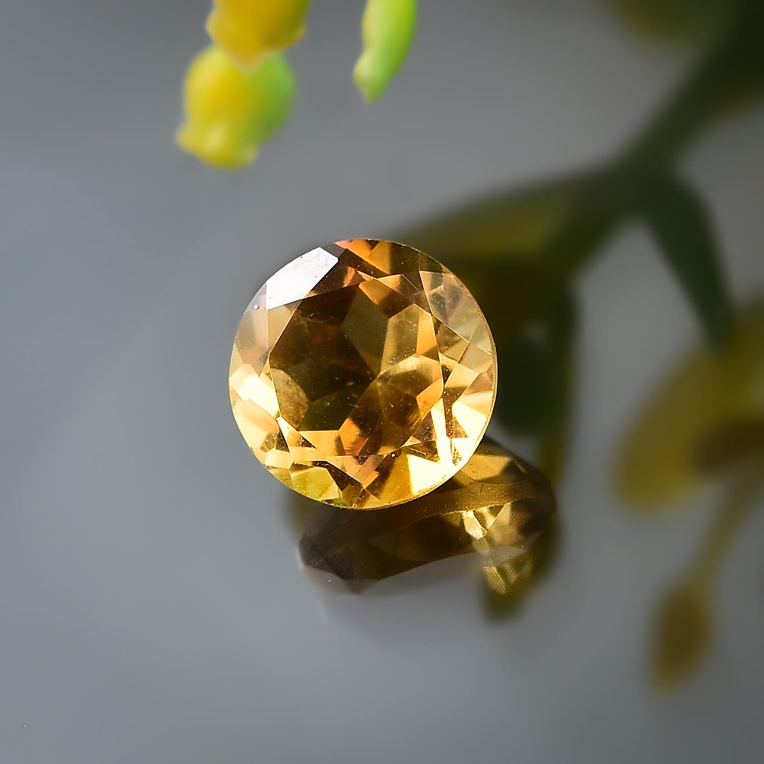0.91 Ct. Citrine Loose Gemstone in Round Shape 8062260 1