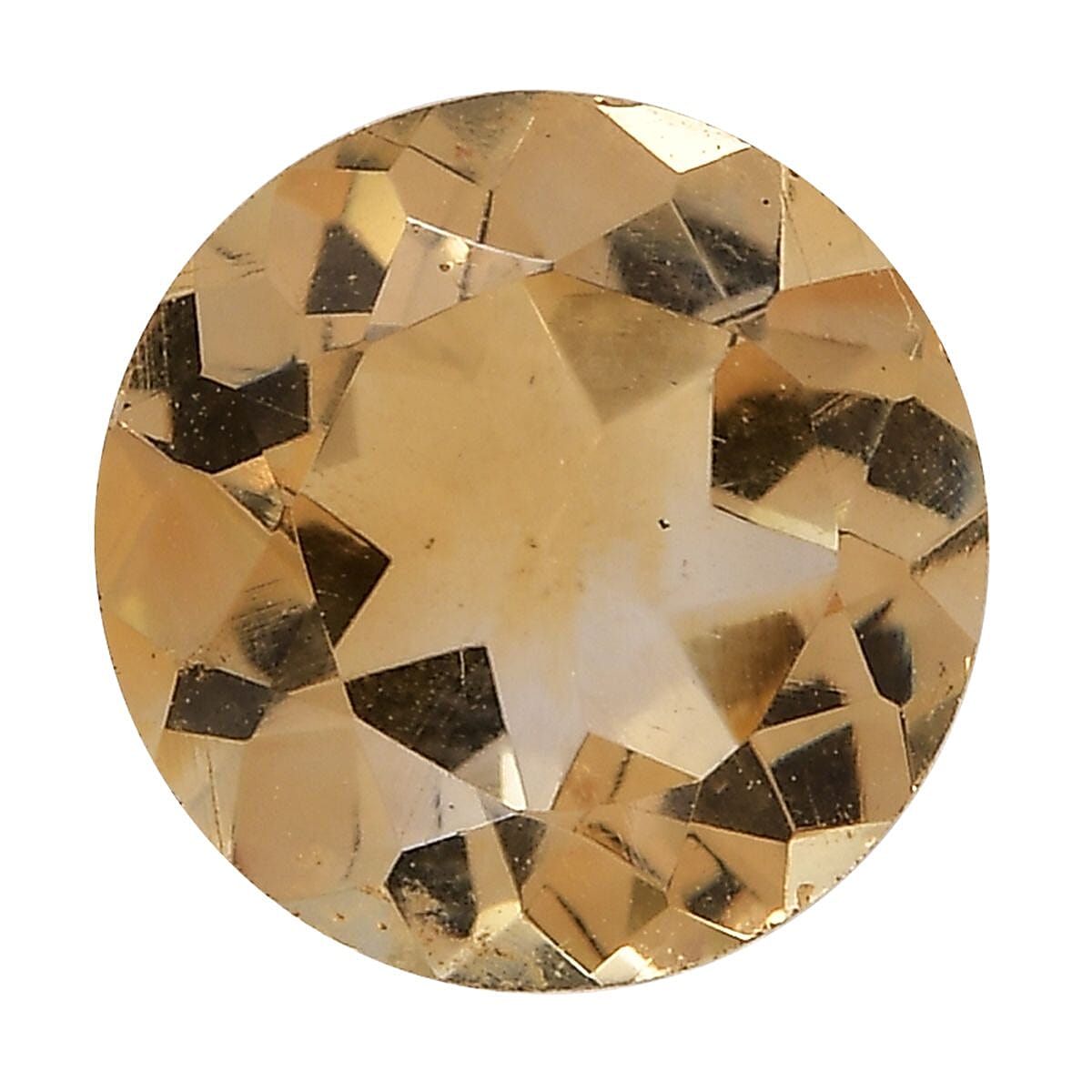 Citrine Loose Gemstone in Round Cut (8.0mm) 7751295 0