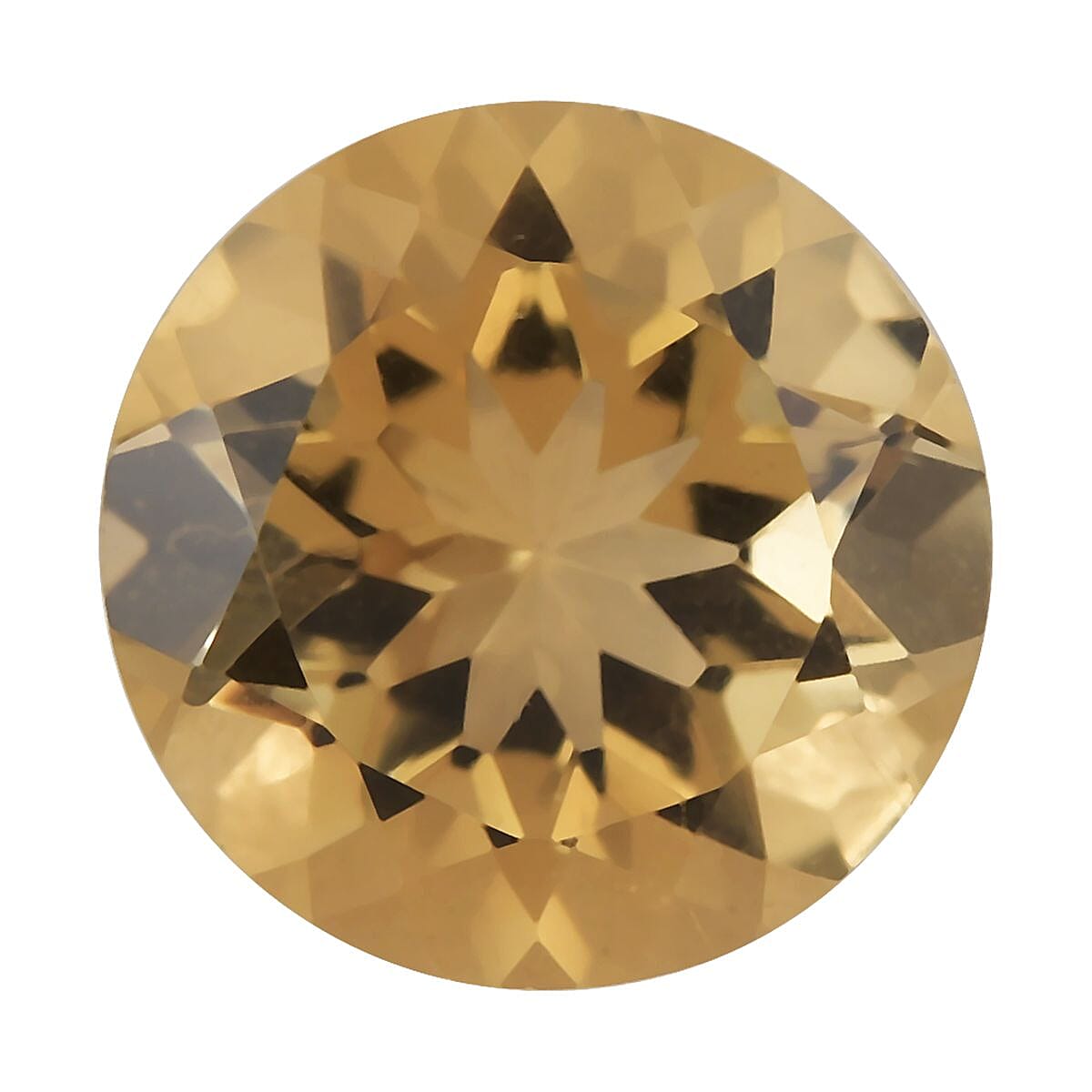 Citrine Loose Gemstone in Round Cut (9.0mm) 7751299 0