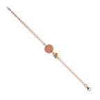 Citrine Bracelet (Size 6 with Extender) in Rose Gold Overlay Sterling Silver