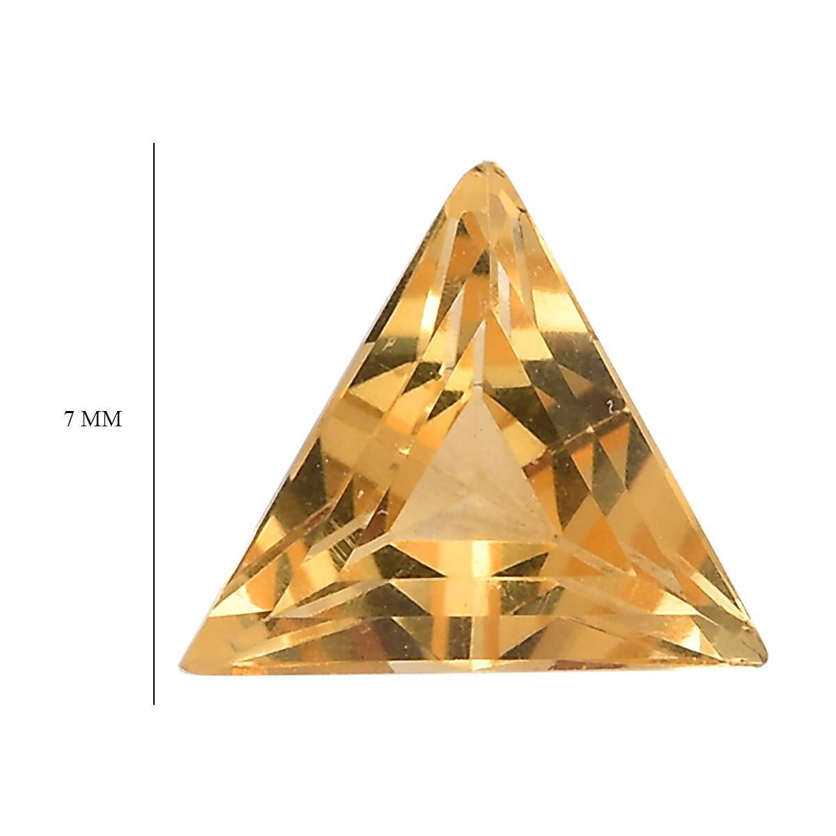 Set of 3 Citrine Loose Gemstones in Triangle Shape 2.72 Ct. 8062262 4