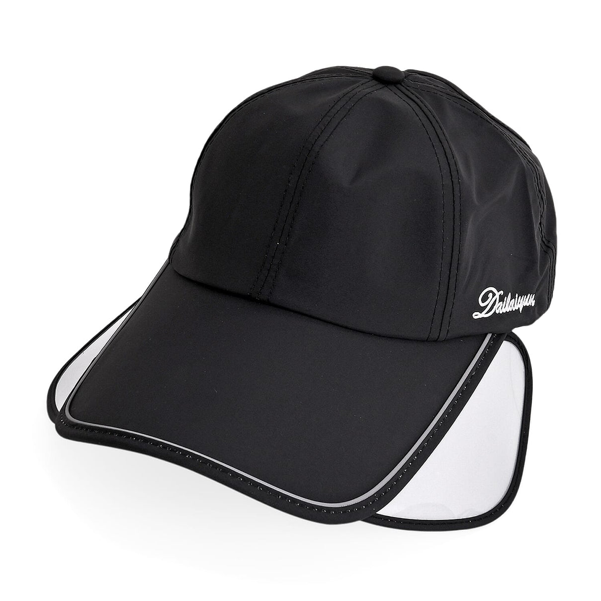 Classic Baseball Cap with Retractable Brim (Head Size- 57-58cm) - Black 8223003 5