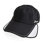 Classic Baseball Cap with Retractable Brim (Head Size- 57-58cm) - Black
