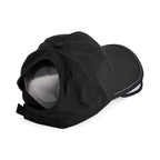 Classic Baseball Cap with Retractable Brim (Head Size- 57-58cm) - Black
