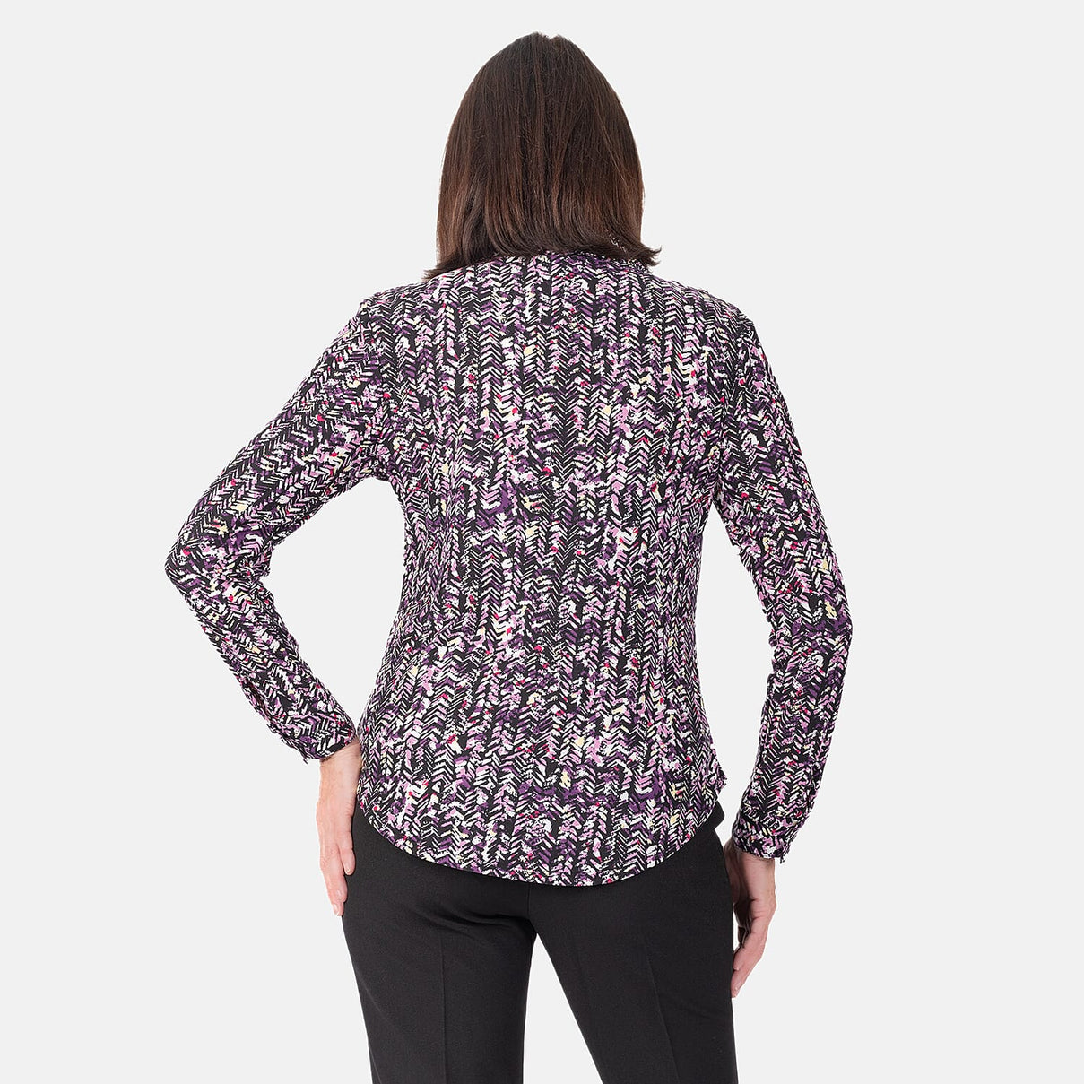 Classic  Blouse - Purple 7949654 3