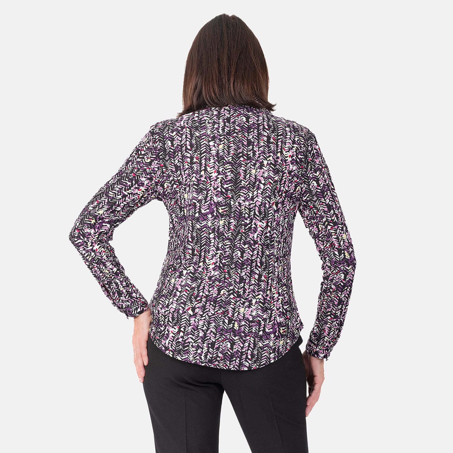 Classic  Blouse - Purple 7949654 3