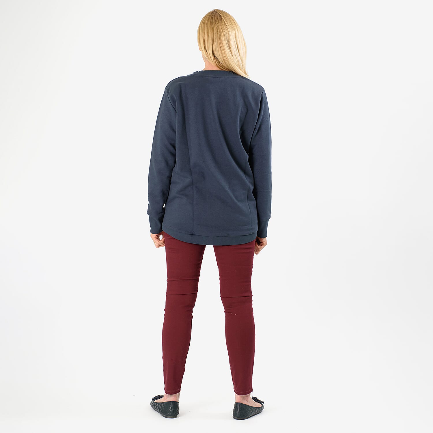 Classic Cotton Blend Crewneck Sweatshirt V32518407 2