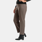 Classics Slim Leg Comfort Trouser (Size 10) - Mink