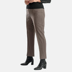 Classics Slim Leg Comfort Trouser (Size 10) - Mink
