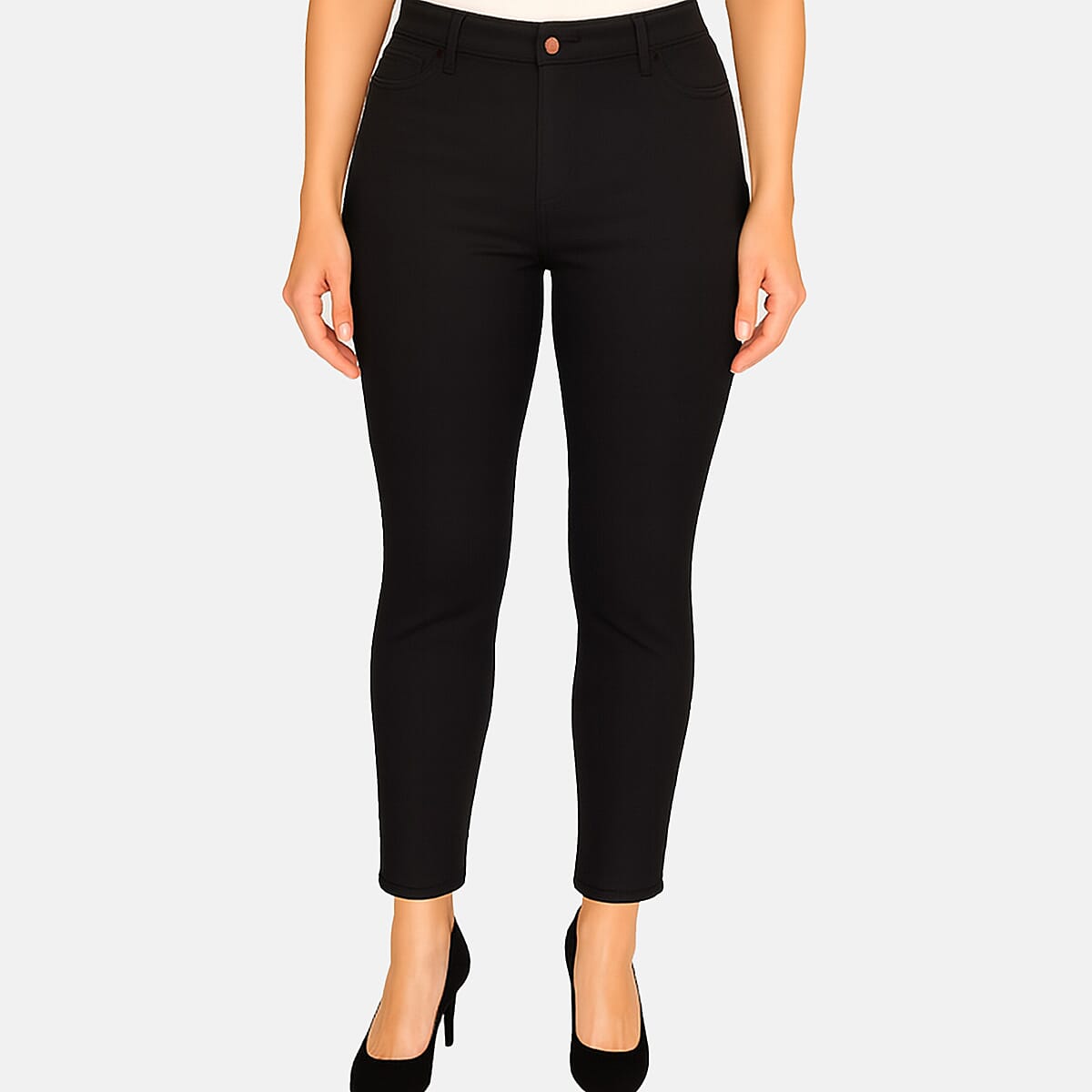Classic Knitted Jean and Pant/Trouser (Size - 20) - Black V32676258 0