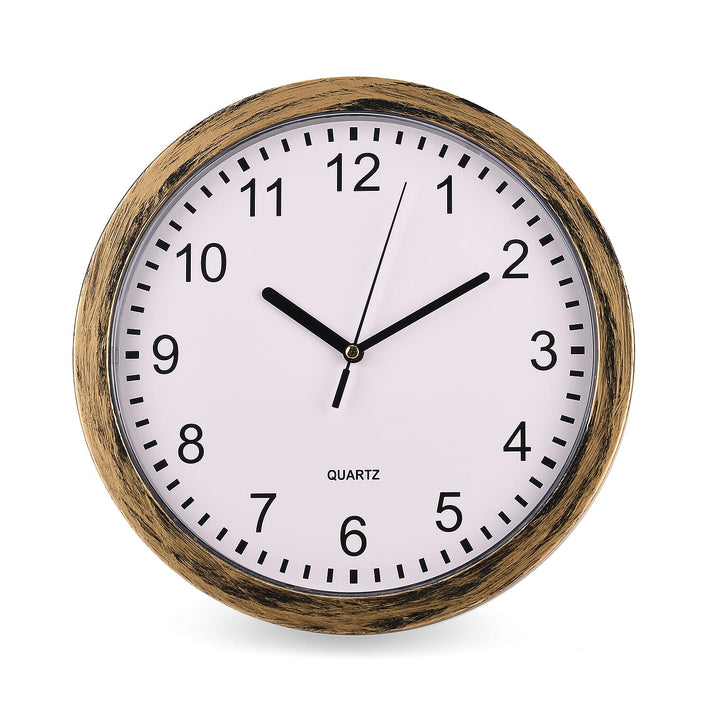 Wall Clock &amp; Safe 25x25x7cm (1xAA Battery not inc.) - Gold 8158852 1