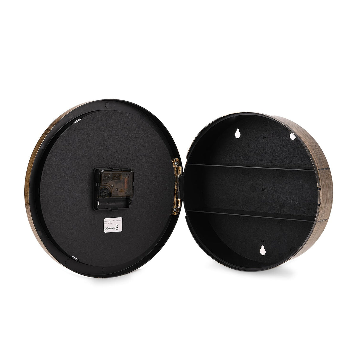 Classic Round PS Wall Clock (1xAA Battery not inc.) - Gold 8158852 3