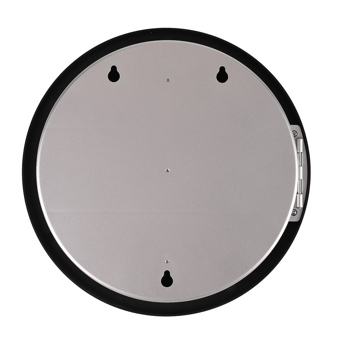 Wall Clock and Safe 25x25x7cm (1xAA Battery not inc.) - Silver V32515309 5