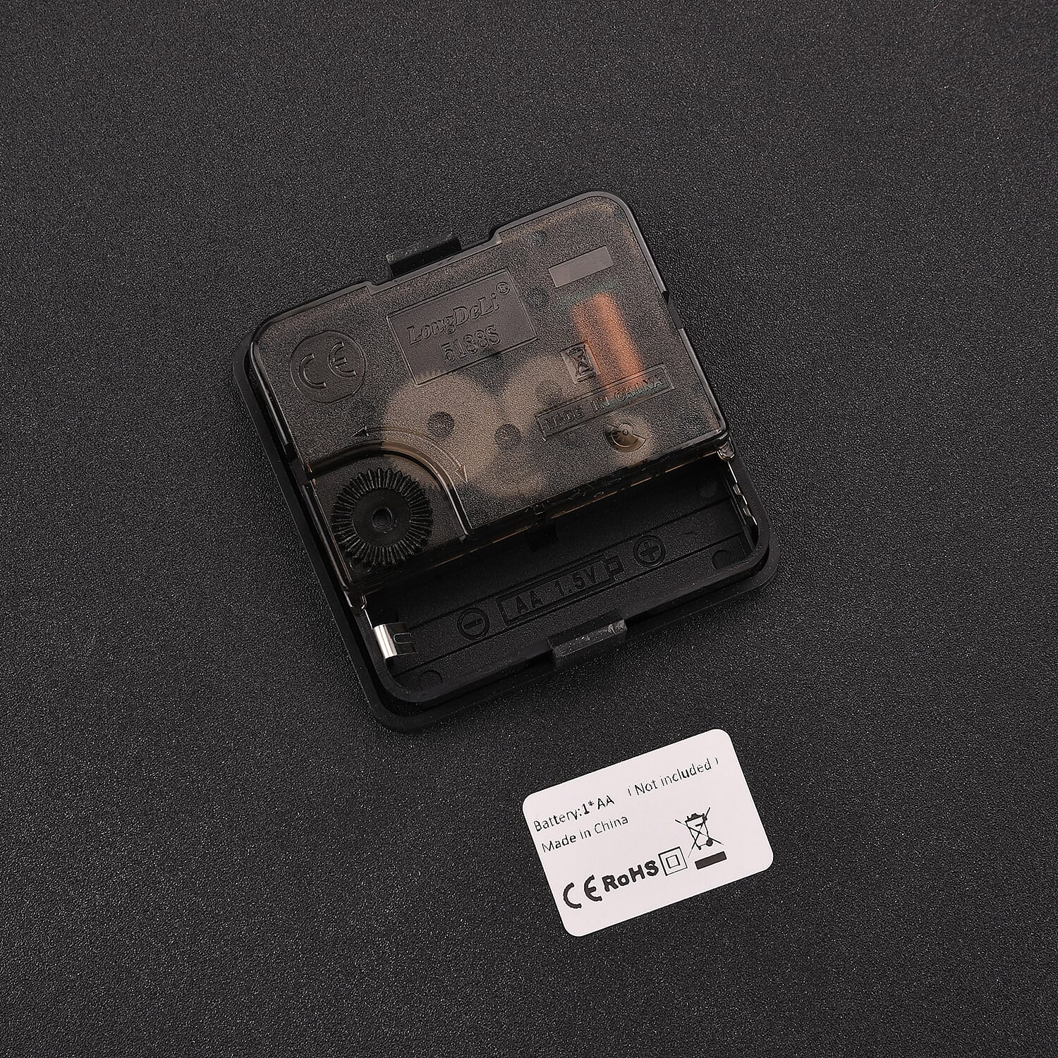 Wall Clock and Safe 25x25x7cm (1xAA Battery not inc.) - Silver V32515309 6