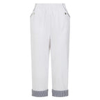 Classic Woven Jean and Pant-Trouser (Size - 18) - White