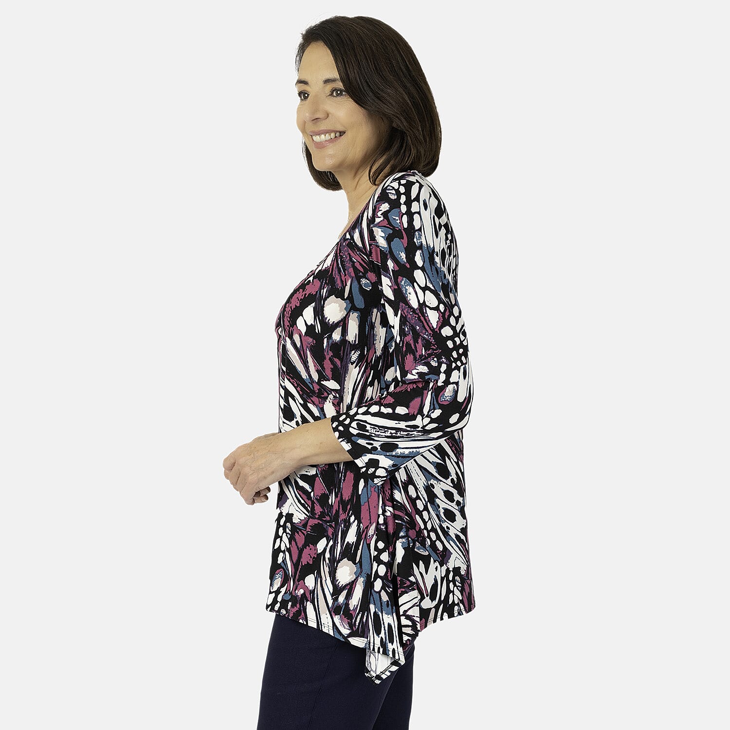 Printed Ladies Top with Necklace 7889840 2