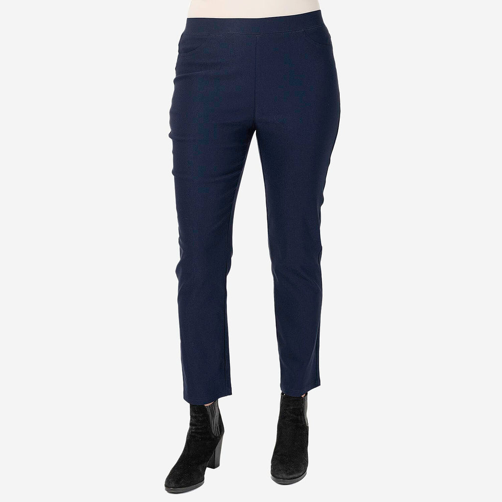 Viscose Woven Jean and Pant-Trouser (Size 1x1 cm) - Navy