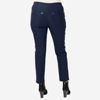 Viscose Woven Jean and Pant-Trouser (Size 1x1 cm) - Navy