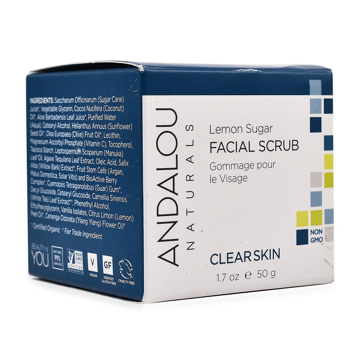 Clear Skin Lemon Sugar Facial Scrub 50g 7133360 3