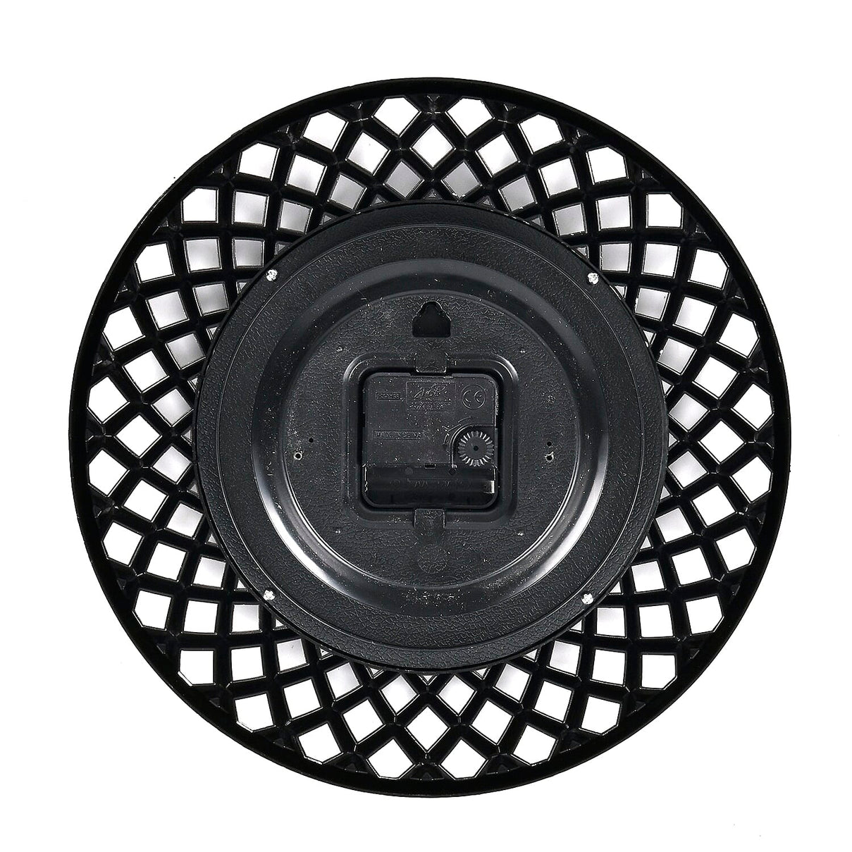 Set of 2 Round Retro Design Analog Wall Clock - Gold &amp; Silver - Lattice 7705714 6