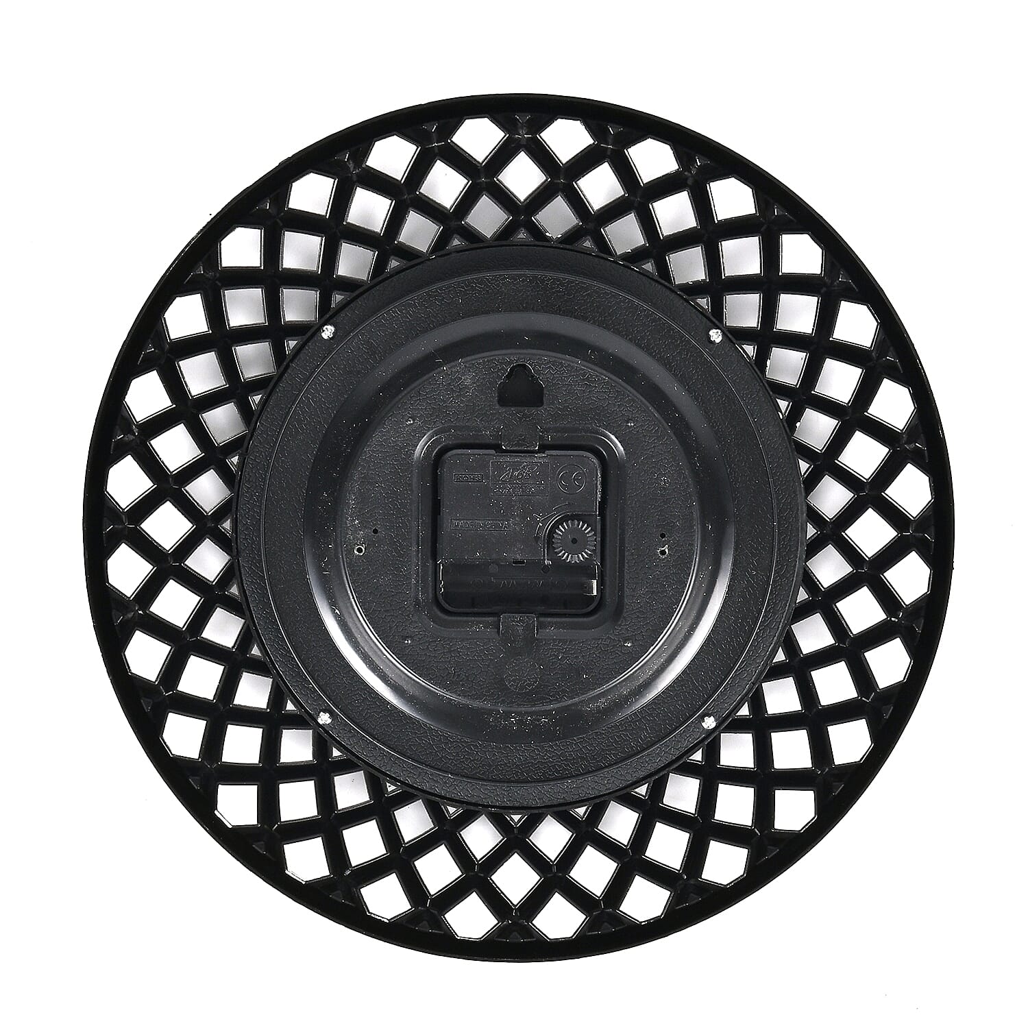 Set of 2 Round Retro Design Analog Wall Clock - Gold &amp; Silver - Lattice 7705714 6