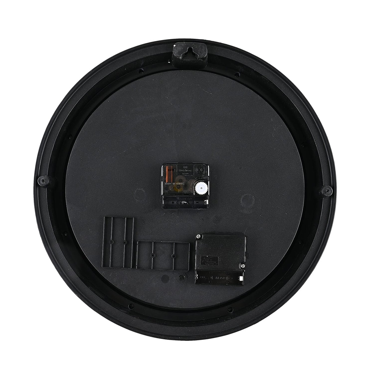 Clock (Size - One Size) - Black Silver &amp; White 8190642 3